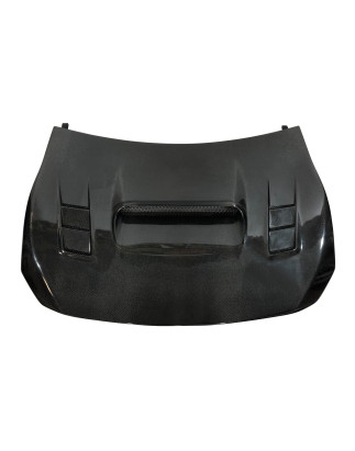 Cofano Carbonio Toyota GT 86 / Subaru BRZ Black C/ Prese (Cod. E-TCT0065)