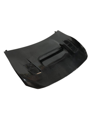 Cofano Carbonio Toyota GT 86 / Subaru BRZ Black C/ Prese (Cod. E-TCT0065)