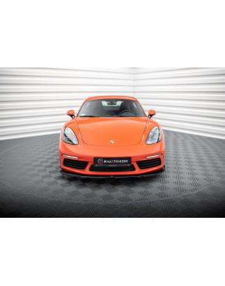 SPLITTER ANTERIORE V.2 Porsche 718 Cayman 982c (Cod. M-PO-CA-718-FD2G)