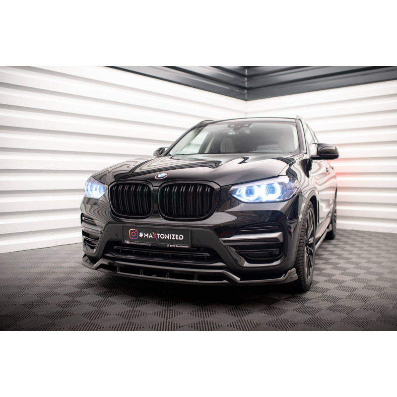 SPLITTER ANTERIORE BMW X3 G01 (Cod. M-BM-X3-01-FD1G+FD1RG)