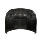Cofano Carbonio Toyota GT 86 / Subaru BRZ Black C/ Prese (Cod. E-TCT0065)