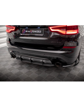 DIFFUSORE POSTERIORE street pro BMW X3 G01 (Cod. M-BMX301CNC-RS1B)