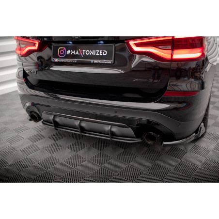 DIFFUSORE POSTERIORE street pro BMW X3 G01 (Cod. M-BMX301CNC-RS1B)