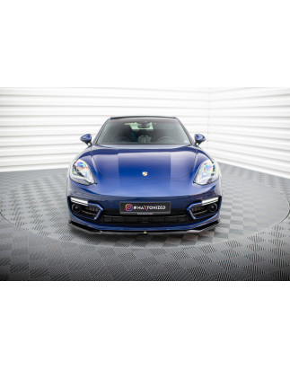 SPLITTER ANTERIORE V.1 Porsche Panamera E-Hybrid 971 Facelift (Cod. M-PO-PA-971F-H-FD1G)