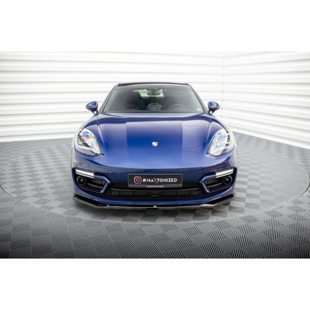 SPLITTER ANTERIORE V.1 Porsche Panamera E-Hybrid 971 Facelift (Cod. M-PO-PA-971F-H-FD1G)
