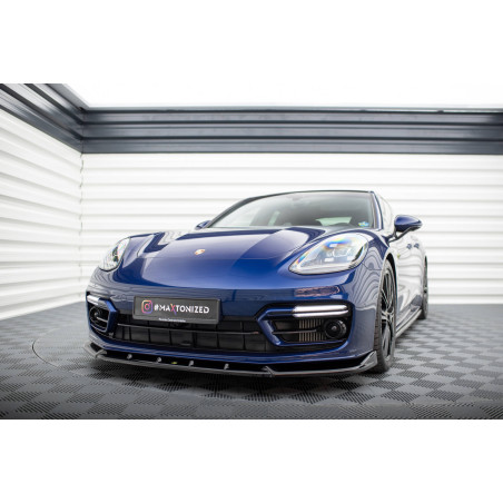SPLITTER ANTERIORE V.2 Porsche Panamera E-Hybrid 971 Facelift (Cod. M-PO-PA-971F-H-FD2G)