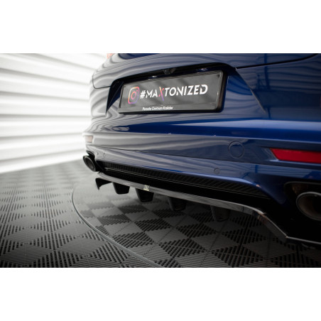 Splitter posteriore (con barre verticali) Porsche Panamera E-Hybrid 971 Facelift (Cod. M-PO-PA-971F-