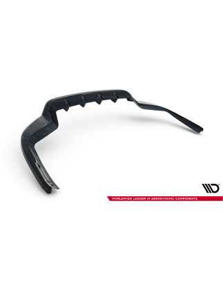 Splitter posteriore (con barre verticali) Porsche Panamera E-Hybrid 971 Facelift (Cod. M-PO-PA-971F-