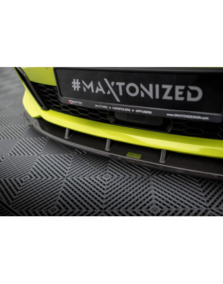 Splitter anteriore in fibra di carbonio  BMW 1 M-Pack / M135i / 128ti F40 (Cod. M-CF-BM-1-40-M-FD1-2