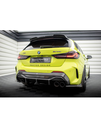Diffusore posteriore in fibra di carbonio V.1 + Milltek Sport scarico BMW 1 F40 M135i (Cod. M-CF-BM