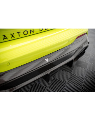 Diffusore posteriore in fibra di carbonio  V.1 + Milltek Sport scarico BMW 1 F40 M135i (Cod. M-CF-BM