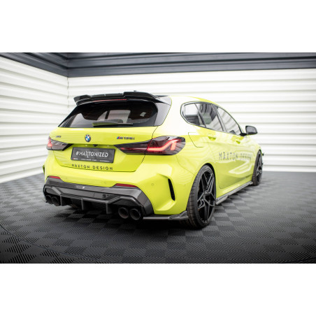  Splitters posteriori laterali in fibra di carbonio BMW 1 M-Pack /  M135i / 128ti F40 (Cod. M-CF-BM-