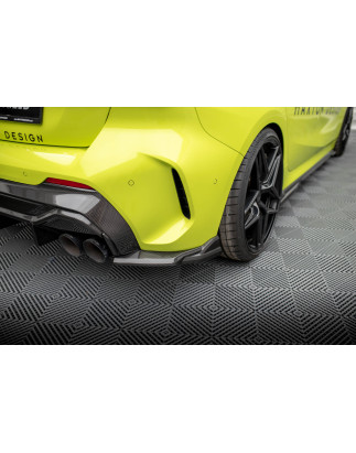  Splitters posteriori laterali in fibra di carbonio BMW 1 M-Pack /  M135i / 128ti F40 (Cod. M-CF-BM-