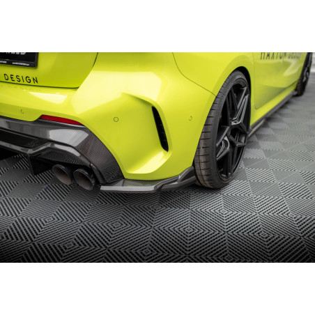  Splitters posteriori laterali in fibra di carbonio BMW 1 M-Pack /  M135i / 128ti F40 (Cod. M-CF-BM-
