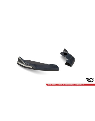  Splitters posteriori laterali in fibra di carbonio BMW 1 M-Pack /  M135i / 128ti F40 (Cod. M-CF-BM-