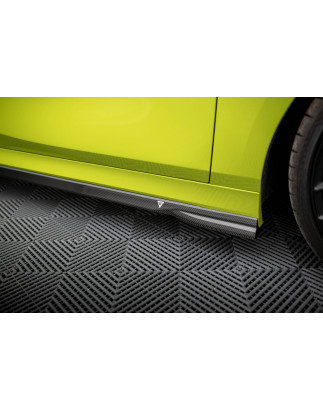 Minigonne in carbonio  BMW 1 M-Pack/ M135i / 128ti F40 (Cod. M-CF-BM-1-40-M-SD1-245-P)