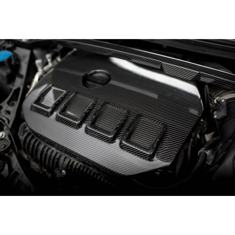 Coperchio motore in fibra di carbonio BMW 1 F40 M135i (Cod. M-CF-BM-1-40-M-EC2-245-P)