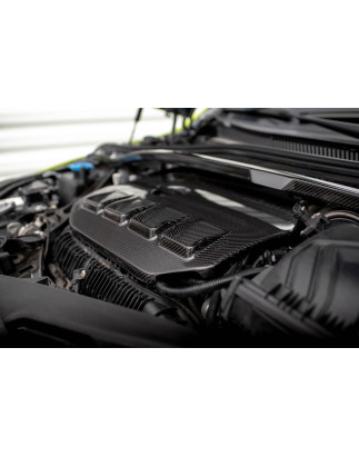 Coperchio motore in fibra di carbonio BMW 1 F40 M135i (Cod. M-CF-BM-1-40-M-EC2-245-P)