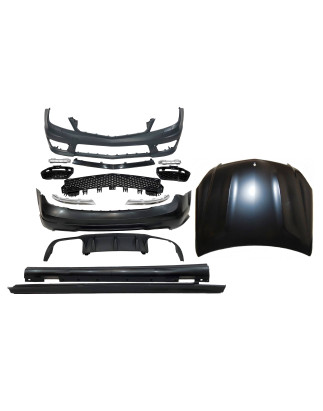 Kit Estetico Mercedes W204 2007-2013 Look AMG Cofano (Cod. E-TCM007710078101020159)