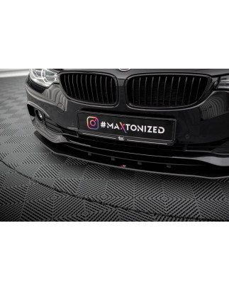 SPLITTER ANTERIORE street pro BMW 4 Gran Coupe F36 (Cod. M-BM4F36GCCNC-FD1B)
