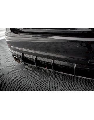 Splitters posteriori laterali Street Pro + Flaps BMW 4 Gran Coupe F36 (Cod. M-BM4F36GCCNC-RS1B+RSF1G