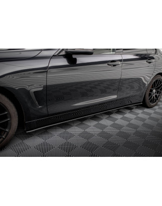 Diffusori minigonne street pro BMW 4 Gran Coupe F36 (Cod. M-BM4F36GCCNC-SD1B)