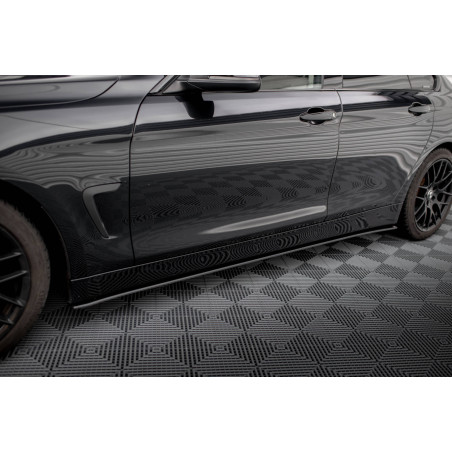 Diffusori minigonne street pro BMW 4 Gran Coupe F36 (Cod. M-BM4F36GCCNC-SD1B)