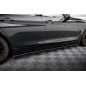Diffusori minigonne street pro BMW 4 Gran Coupe F36 (Cod. M-BM4F36GCCNC-SD1B)