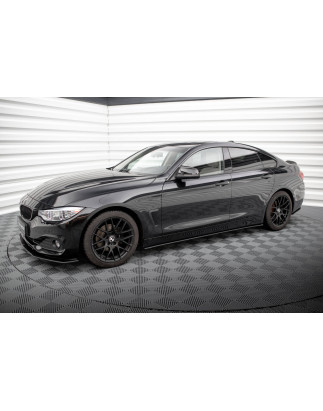 Diffusori minigonne street pro BMW 4 Gran Coupe F36 (Cod. M-BM4F36GCCNC-SD1B)