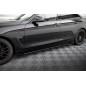 Diffusori minigonne street pro + Flaps BMW 4 Gran Coupe F36 (Cod. M-BM4F36GCCNC-SD1B+SF1G)