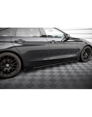 Diffusori minigonne street pro + Flaps BMW 4 Gran Coupe F36 (Cod. M-BM4F36GCCNC-SD1B+SF1G)