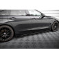 Diffusori minigonne street pro + Flaps BMW 4 Gran Coupe F36 (Cod. M-BM4F36GCCNC-SD1B+SF1G)