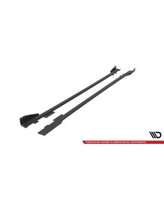 Diffusori minigonne street pro + Flaps BMW 4 Gran Coupe F36 (Cod. M-BM4F36GCCNC-SD1B+SF1G)