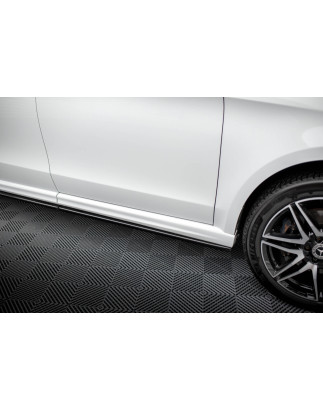 Diffusori minigonne V.1 Mercedes-Benz V-Class Extra Long AMG-Line W447  (Cod. M-ME-V-447F-AMGLINE-XL