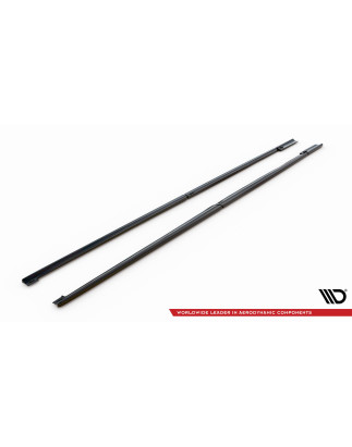 Diffusori minigonne V.1 Mercedes-Benz V-Class Extra Long AMG-Line W447  (Cod. M-ME-V-447F-AMGLINE-XL