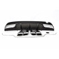 Diffusore Posteriore Mercedes W205 2014-2018 4P / STATION WAGON Look AMG C63 ABS (Cod. E-TCM0104)