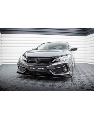 SPLITTER ANTERIORE street pro Honda Civic Sport Mk 10 (Cod. M-HOCI10SPORTCNC-FD1B)