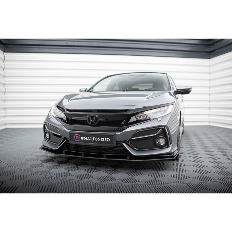 SPLITTER ANTERIORE street pro Honda Civic Sport Mk 10 (Cod. M-HOCI10SPORTCNC-FD1B)