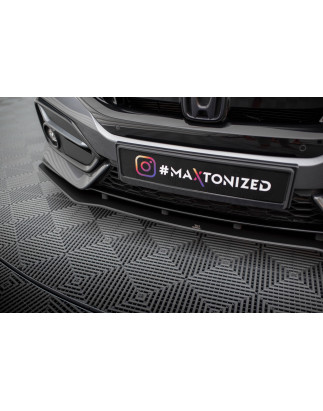 SPLITTER ANTERIORE street pro Honda Civic Sport Mk 10 (Cod. M-HOCI10SPORTCNC-FD1B)