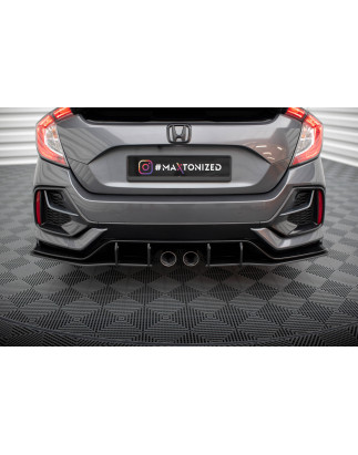 Splitters posteriori laterali Street Pro V.1 Honda Civic Sport Mk 10 Facelift (Cod. M-HOCI10SPORTCNC