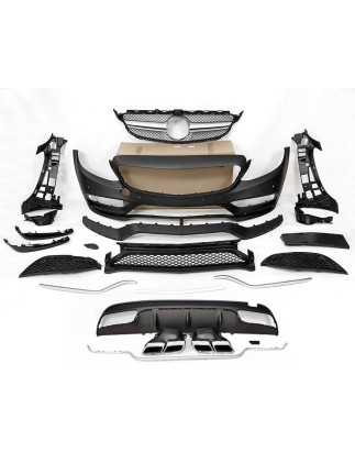 Kit Estetico Mercedes W205 2014-2018 4P / SW Look C63 (Cod. E-TCM0200010401641)