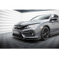 SPLITTER ANTERIORE + Flaps Honda Civic Sport Mk 10 (Cod. M-HO-CI-10-SPORT-FD1G+FSF1B)