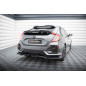 Splitter posteriore V.1 (con barre verticali) Honda Civic Sport Mk 10 Facelift (Cod. M-HO-CI-10-SPOR