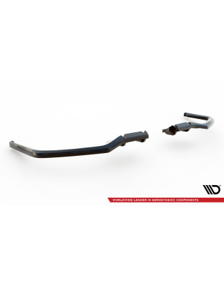Splitter posteriore V.1 (con barre verticali) Honda Civic Sport Mk 10 Facelift (Cod. M-HO-CI-10-SPOR