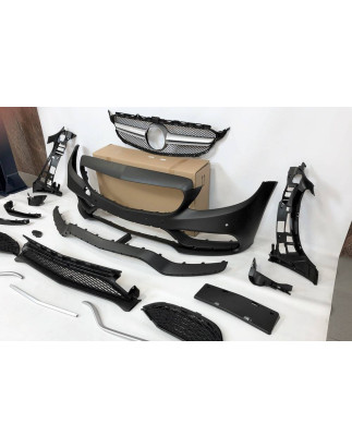 Kit Estetico Mercedes W205 2014-2018 4P / SW Look C63 (Cod. E-TCM0200010401641)