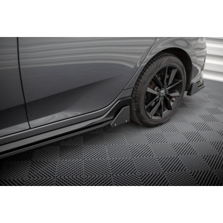 Diffusori minigonne + Flaps Honda Civic Sport Mk 10 (Cod. M-HO-CI-10-SPORT-SD1G+SF1B)