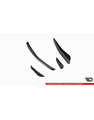 paraurti anteriore Wings (Canards) Honda Civic Type-R Mk 11 (Cod. M-HO-CI-11-TYPE-R-CAN1)