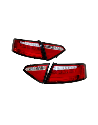 Fari Posteriori Audi A5 2-4P 07-09 Led Red Cardna (Cod. E-FAAU111)