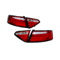 Fari Posteriori Audi A5 2-4P 07-09 Led Red Cardna (Cod. E-FAAU111)