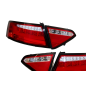 Fari Posteriori Audi A5 2-4P 07-09 Led Red Cardna (Cod. E-FAAU111)